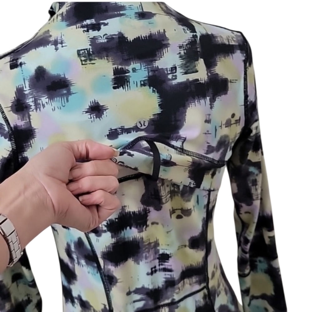 Lululemon Define Jacket Rare Multicolor Abstract … - image 7